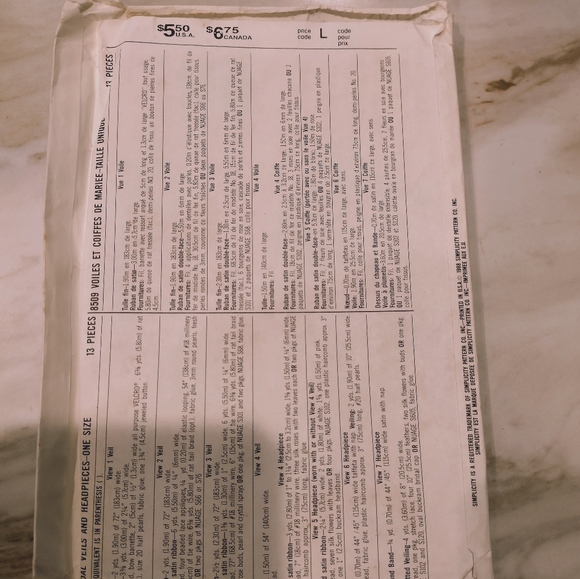 Sewing pattern - Picture 3 of 4